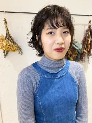 ショート パーマ パーマ特化 フシキサトシのヘアスタイル