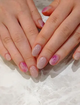 ネイル 會田 瑠衣のネイルデザイン