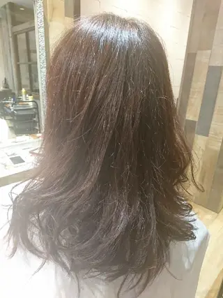 ミディアム カラー 美容室Grande by  saku所属・槌本 健成のヘアスタイル