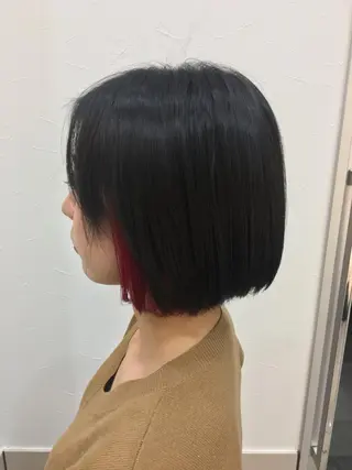 カラー MERu所属・MERu/高橋裕之 /レイヤー/艶カラーのヘアスタイル