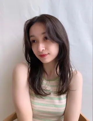 ロング ARCANA アルカナのヘアスタイル