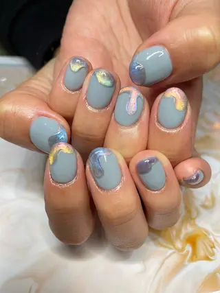 ネイル ニュアンス🥀個性派 MIYU🪅のネイルデザイン