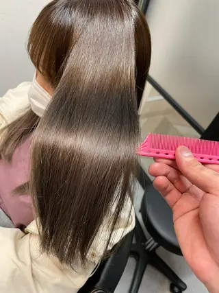 セミロング 断られる髪に答えを/ 髪改善職人/井上秀樹のヘアスタイル