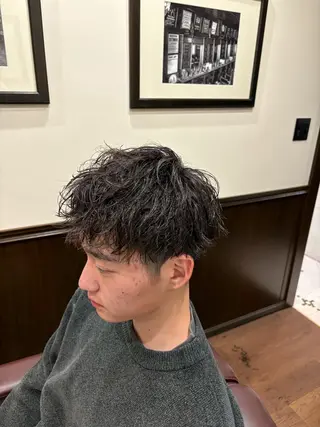 ショート メンズ 浦田 悠真のヘアスタイル