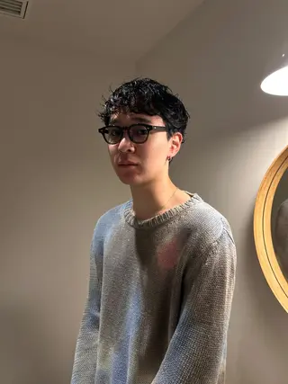 ショート パーマ メンズ FILMS所属・FILMS 銀座店 Mikotoのヘアスタイル