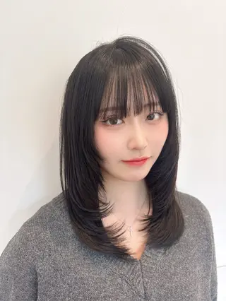 ミディアム 🍀本格ヘッドスパ 👑髪質改善🍀英司のヘアスタイル