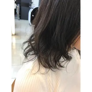 セミロング パーマ 坂西 春果のマツエク・マツパデザイン