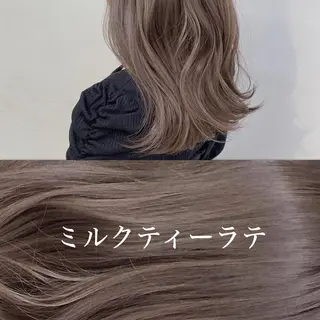 ロング カラー 🥞ベージュ系カラー 【すずきりほ】🥞のヘアスタイル