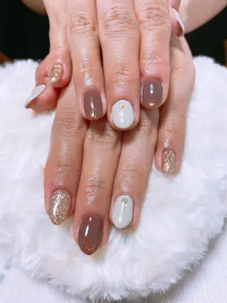 ネイル The Best Beauty受付担当のヘアスタイル