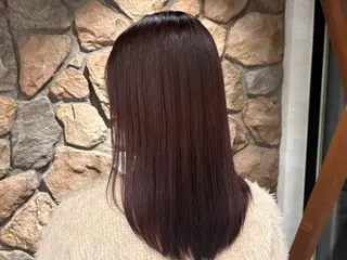 セミロング 小玉 唯依のヘアスタイル