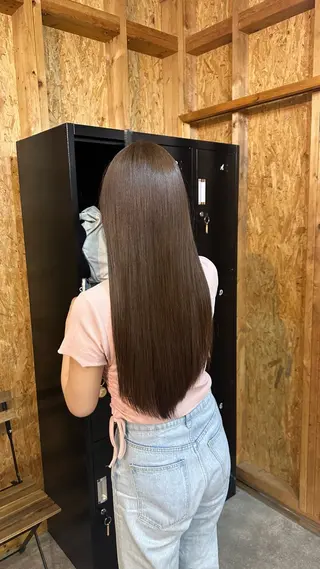 カラー ⛅️透明感/艶カラー 🍒ももかのヘアスタイル