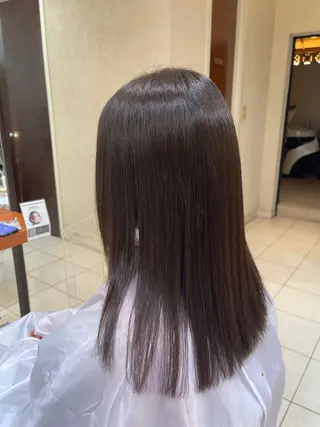 ロング カラー カネヒラ リョウスケのヘアスタイル