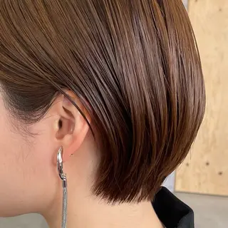 ショート Rui/透明感カラー 暖色/レイヤーカットのヘアスタイル