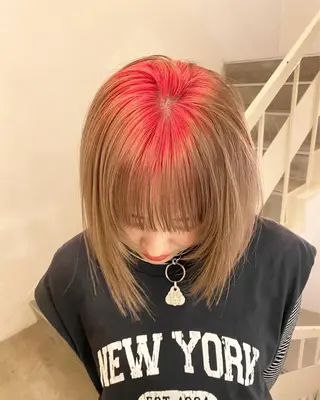 カラー GO TO DAY SHAIRE SALON SHIBUYA SOL所属・半個室サロン 早坂僚太のヘアスタイル