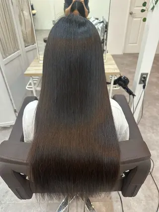 ロング Agu hair muta 大牟田所属・スタイリスト 大山佑将のヘアスタイル