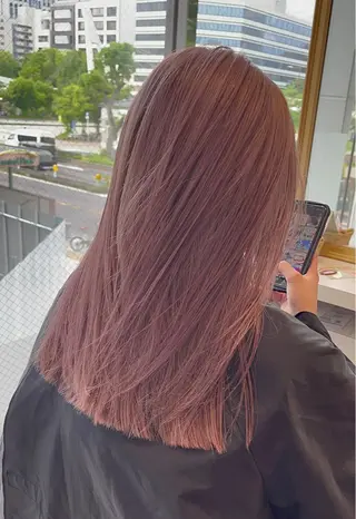 ロング カラー Lond luce心斎橋所属・🍀小川大輔🍀 ボブ/ブリーチ🥇のヘアスタイル