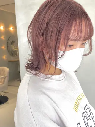 ミディアム カラー 谷合 貴志のヘアスタイル