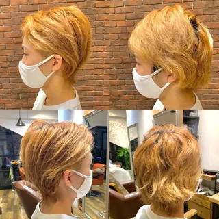 ショート et Douce所属・艶髪／髪質改善／ カワモトヒロトのヘアスタイル