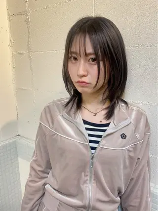 ミディアム 山本 芳喜のヘアスタイル