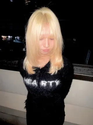 セミロング habitt所属・Fu jiのヘアスタイル