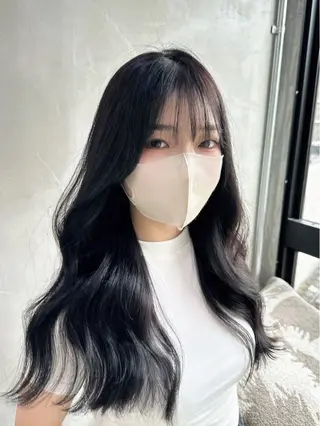 ロング 【SIUN】健太郎 髪質改善/透明感のヘアスタイル