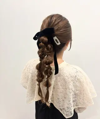 ヘアアレンジ 柳原 愛梨のマツエク・マツパデザイン