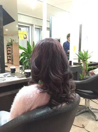 ロング カラー 💓シールエクステ ルミエールのヘアスタイル