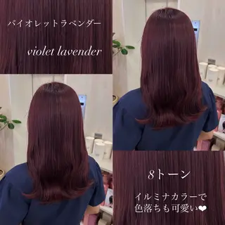 ロング カラー 韓国ヘア🧸髪質改善 🧸きくちみさきのヘアスタイル