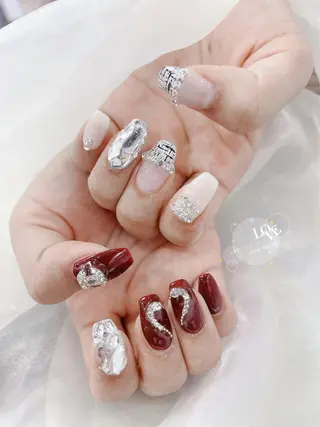 ネイル ラベンダー💖日暮里 ルル💖ネイルのネイルデザイン