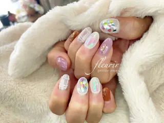 ネイル フルリール 【プライベートサロンのネイルデザイン