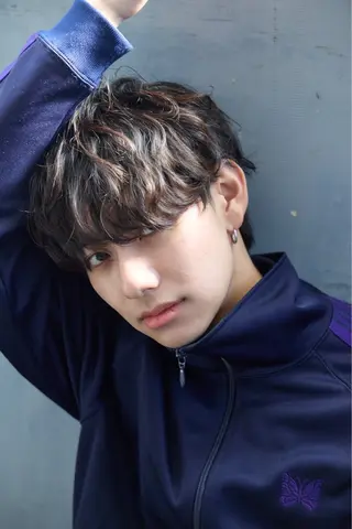 ショート カラー メンズ 平野 拓海のヘアスタイル