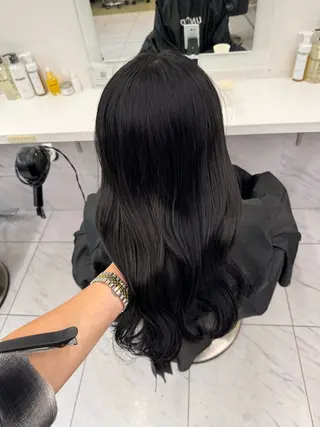 ミディアム カラー ヘアアレンジ メンズ 顔まわりカット の達人のヘアスタイル