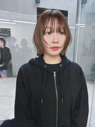 ショート カラー Pia hair Design Yakuin所属・Pia ツボイ ケイタのヘアスタイル