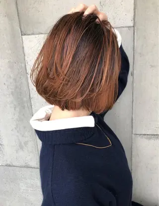 ショート カラー hair  space Atoz所属・東 寛道のヘアスタイル