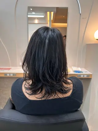 ミディアム roan宗像店所属・roan宗像店 Megumiのヘアスタイル