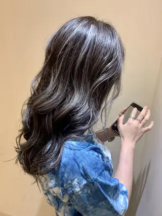 ロング カラー ヘアアレンジ 店長/ 加藤 流菜のヘアスタイル