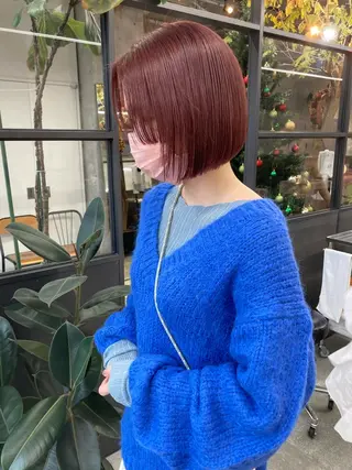 ミディアム カラー 小木曽智美 /ボブ/ショートのヘアスタイル