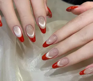 ネイル By moonネイル 🌷ワンホン/韓国風のネイルデザイン