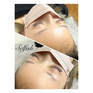 マツエク・マツパ eyelashsalonSelfish所属・. Selfishのマツエク・マツパデザイン