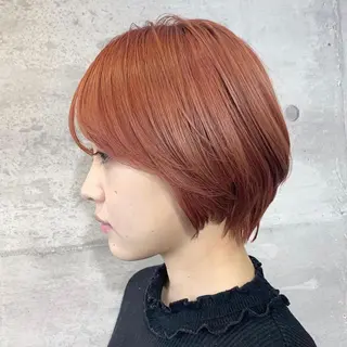 ショート カラー 韓国ヘア /男女❄️ 細江 美紅のヘアスタイル