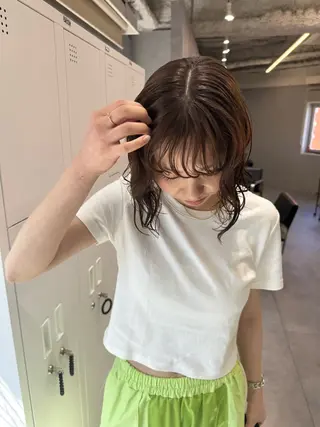 カラー NAO/ 髪質改善/艶カラーのヘアスタイル