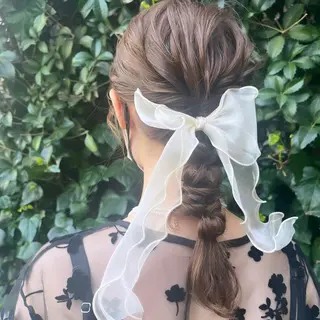 セミロング ヘアアレンジ IMARI /のヘアスタイル