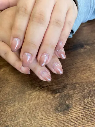 ネイル 鹿島台ネイルサロン/ 長さだし◎のネイルデザイン