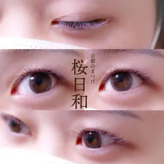 マツエク・マツパ 京都のまつげ桜日和 小島美桜のマツエク・マツパデザイン