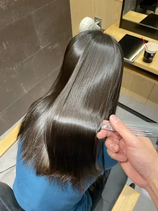 ロング パーマ 🫧髪質整形師 イケモトタクマ🎩のヘアスタイル