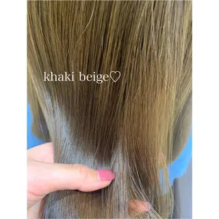 セミロング カラー Dears 香芝店所属・関 優希のヘアスタイル