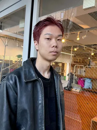 ショート cyez所属・サカイ ユウのヘアスタイル