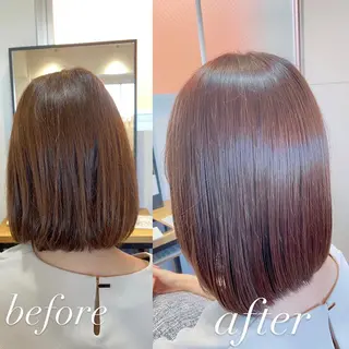 カラー 髪質改善ANEW4F ながしまのヘアスタイル