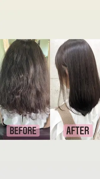 セミロング Blink Remit hair明野店所属・秋月 亜耶のヘアスタイル