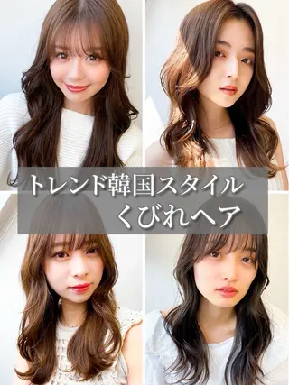 ミディアム 大槻 優貴のヘアスタイル